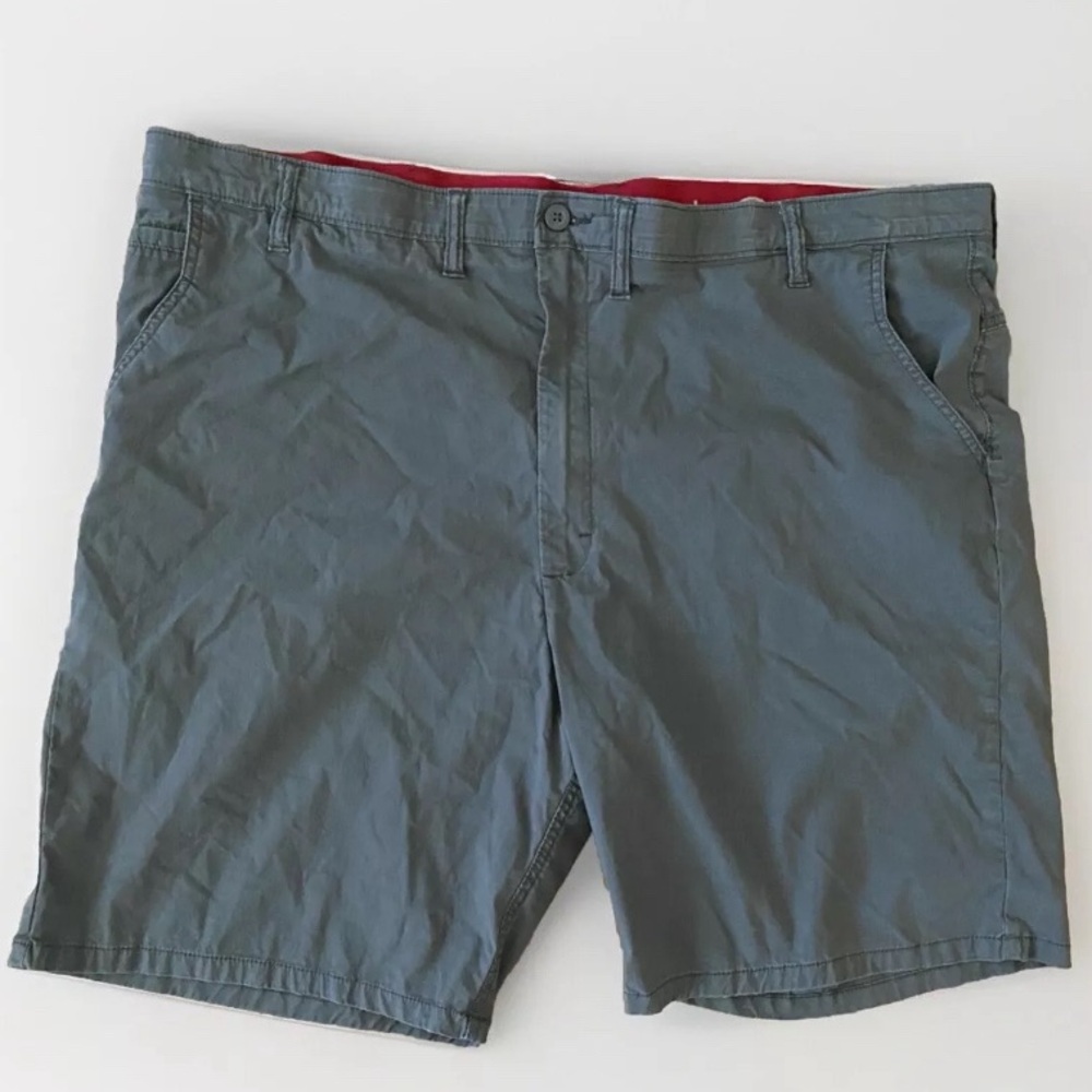 Men’s WRANGLER OUTDOOR Stretch Hiking Chino Casual  Shorts Light Gray Size 48